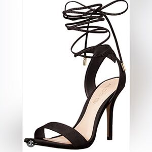 Black - lace up heels from Aldo